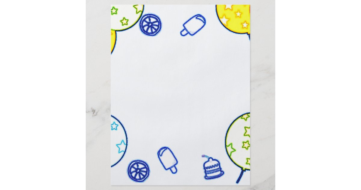 flyer outlines