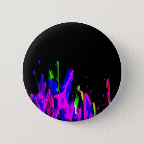 Neon Paint Splash Colorful  PERSONALIZE IT Button