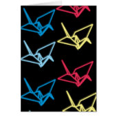 Neon Paper Cranes (Front)
