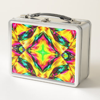 Neon Pause – Friday Impulse Edition Metal Lunch Bo Box