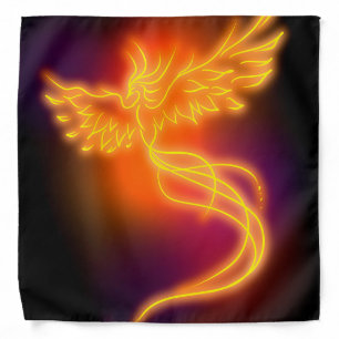 Neon Phoenix Bandana