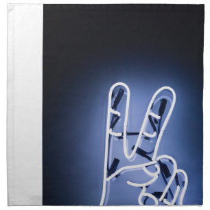 neon piece cloth napkin