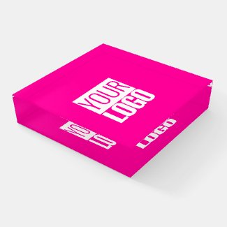 neon pink - add your logo