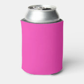 Neon Pink Bride Tribe Can Cooler (Can Back)