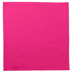 Neon Pink Cloth Napkin – Custom Event Decor