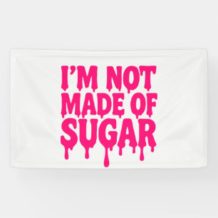 Neon Pink Drip Quote Banner – Customizable