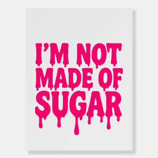 Neon Pink Drip Quote Foam Board – Customizable