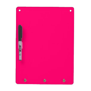 Neon Pink Dry Erase Board – Customizable & Bulk