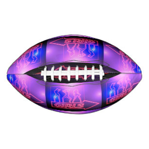 Neon Pink Girls Sign Thunder_Cove Football