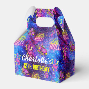 Roller Skating Party Favor Bags