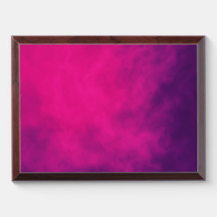 Neon Pink Gradient Award Plaque – Customizable