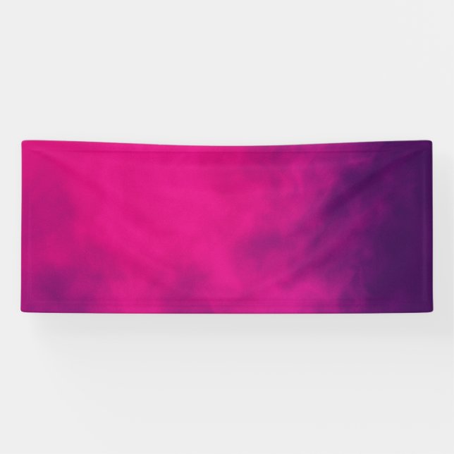 Neon Pink Gradient Custom Banner (Horizontal)