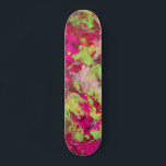 Neon Pink Green Grunge Splatter Skateboard<br><div class="desc">This skateboard is a riot of color and chaos—neon pinks and electric greens explode in wild grunge splatters that scream rebellion. It’s not just a ride, it’s a loud, unapologetic manifesto for skaters who break the mold and turn sidewalks into canvases. Vivid, fearless, and totally unfiltered—this deck doesn’t follow trends,...</div>