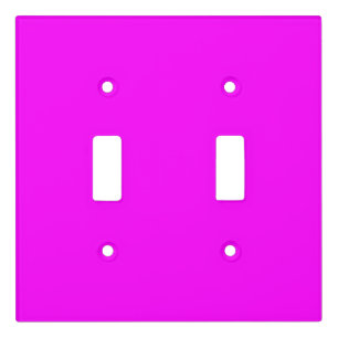 Neon pink hex code FF00FF License Plate