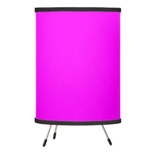 Neon pink hex code FF00FF  Tripod Lamp (Left)