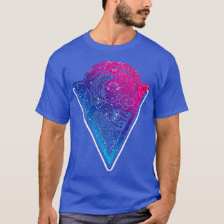 Neon Pink Retro Wave T-Shirt