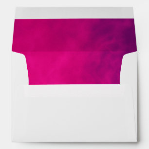 Neon Pink Smoke Envelope Liner – Customizable