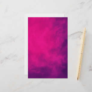 Neon Pink Smoke Paper Sheet – Customizable
