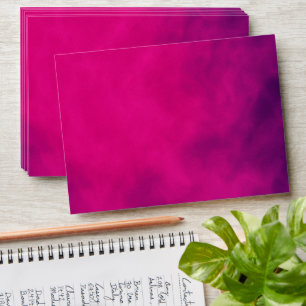 Neon Pink Smoke Pattern Envelope – Customizable