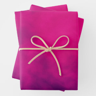 Neon Pink Smoke Wrapping Sheets Set – Customizable
