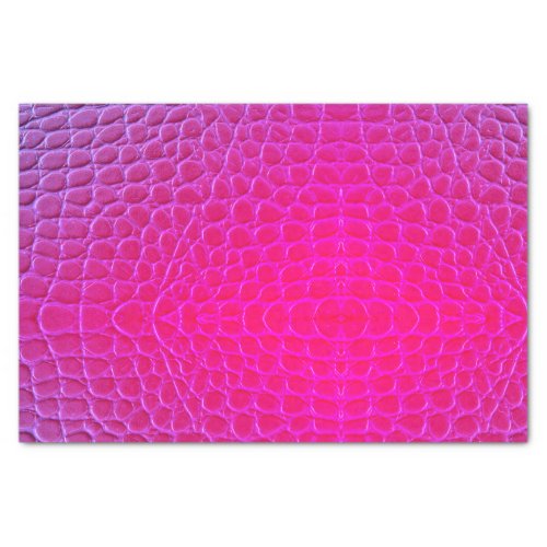 Neon Pink Snake Skin Dragon Scale Tissue Paper