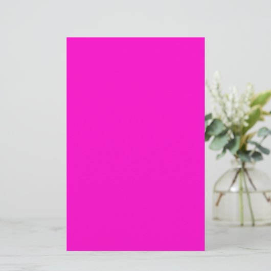 Neon Pink Solid Color (Standing Front)