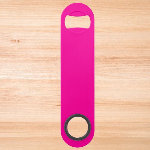 Neon Pink Solid Color  Bar Key
