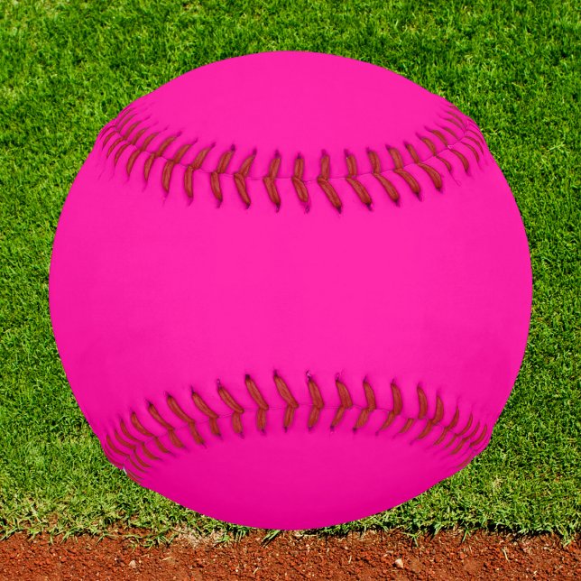 Neon Pink Solid Color Baseball (Creator Uploaded)