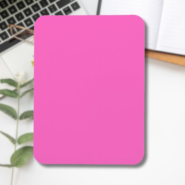 Neon Pink Solid Color | Classic Magnet (Creator Uploaded)