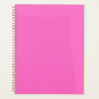 Neon Pink Solid Color | Classic Planner