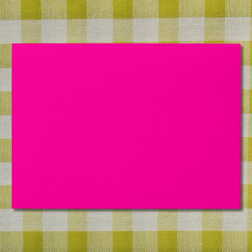 Neon Pink Solid Color Envelope