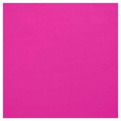 Neon Pink Solid Color Fabric