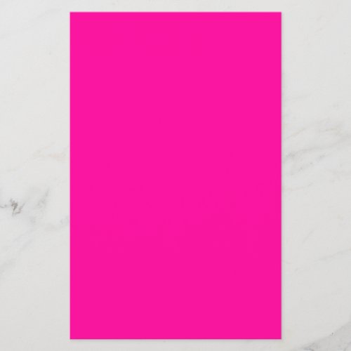 Neon Pink Solid Color Flyer