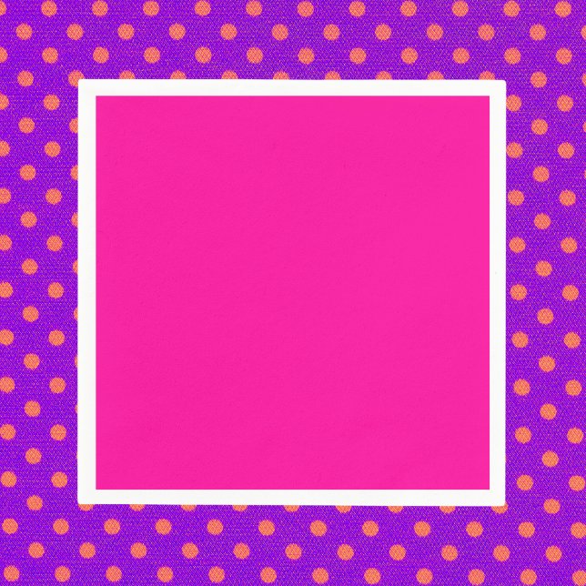 Neon Pink Solid Color Napkins (Creator Uploaded)