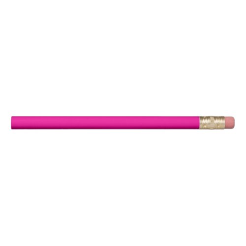 Neon Pink Solid Color Pencil