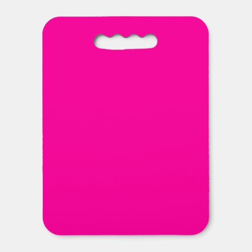 Neon Pink Solid Color Seat Cushion