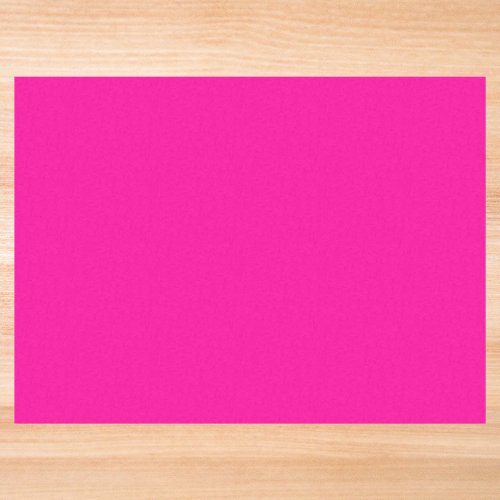 Neon Pink Solid Color Tissue Paper