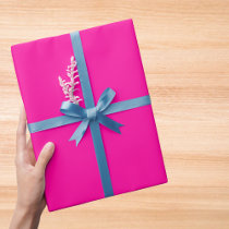 Vivid Raspberry Solid Color Wrapping Paper