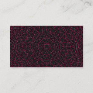 Neon Pink Web Pattern Enclosure Card – Customize