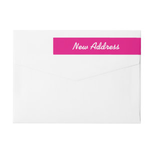 Envelope Wrap Return Address Labels | Zazzle
