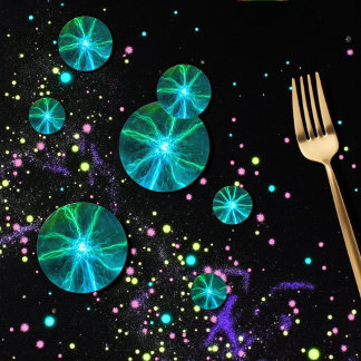 Neon Plasma Ball Electric Party  Confetti