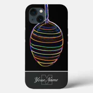 Neon-Pop-Art Happy Easter Egg with Monogram! Case- iPhone 13 Case