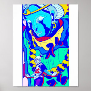 neon poster
