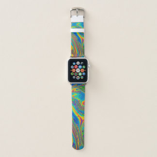 Neon Psychedelic Apple Watch Band