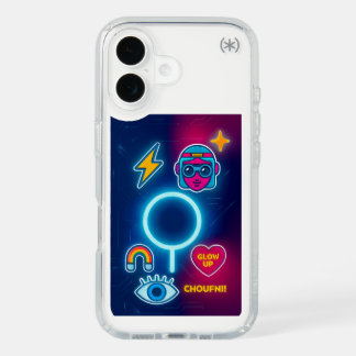 Neon Pulse iPhone 16 Case