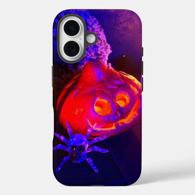 Neon pumpkins Case-Mate iPhone case (Back)
