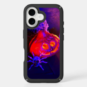 Neon pumpkins iPhone 16 case