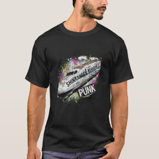 Neon Punk Shinkansen – Dirty Japan Bullet Train Gr T-Shirt
