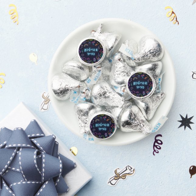 Neon Purim Hershey®'s Kisses® (Party)