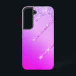 Neon Purple Pink Glitter Sparkle Samsung Galaxy S22 Case<br><div class="desc">Samsung Galaxy Cases or iPhone Cases Neon Purple Pink Glitter Sparkle Drips Wedding or Party Supplies / Gift - Or Add Your Unique Text / Name - Make Your Special Gift - Resize and move or remove and add text / elements with customization tool. Design by MIGNED. Please see my...</div>